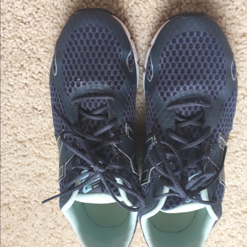 Teal and Gray New Balance Shoes